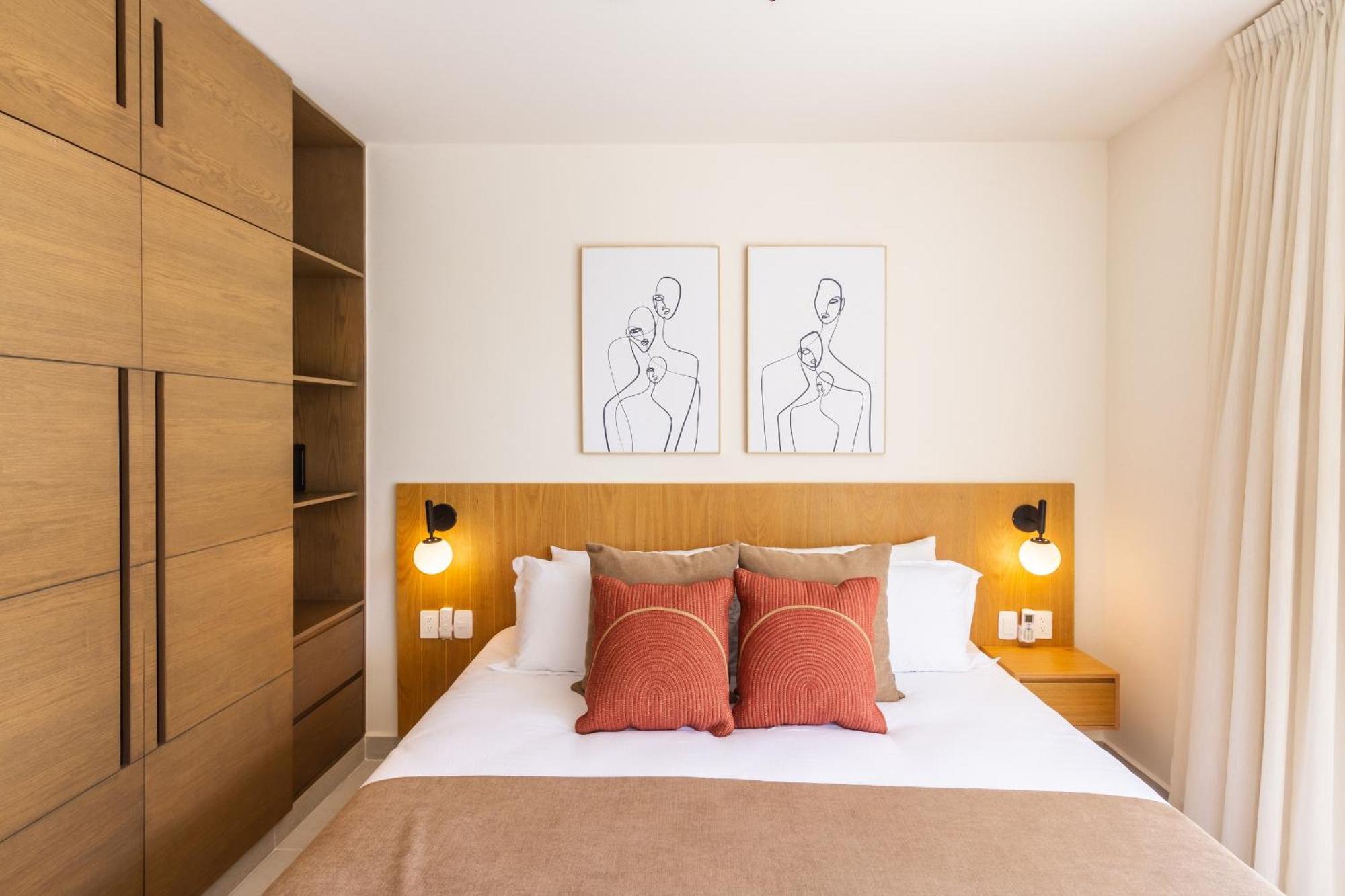 Santamar By Tao Beach Condos With Pool & Walk To Ocean أكومال المظهر الخارجي الصورة
