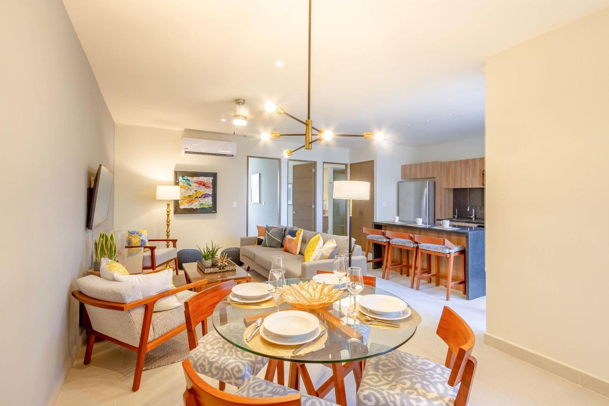 Santamar By Tao Beach Condos With Pool & Walk To Ocean أكومال المظهر الخارجي الصورة