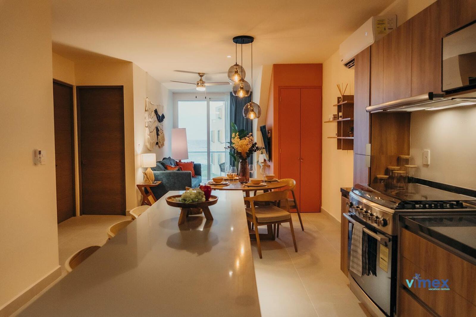 Santamar By Tao Beach Condos With Pool & Walk To Ocean أكومال المظهر الخارجي الصورة
